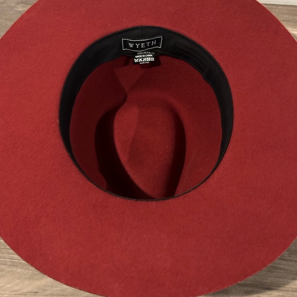 ANTHROPOLOGIExWyeth rusty red rancher hat. O/S - Picture 5 of 7